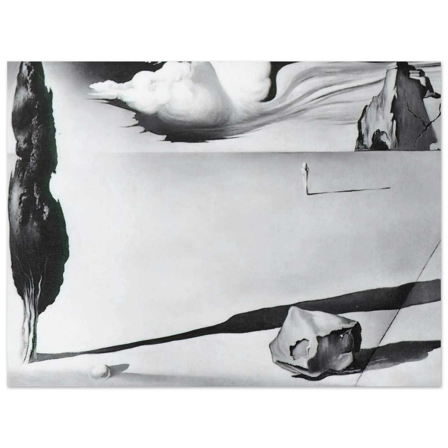 Salvador Dali - DESIGN FOR THE SET OF THE FILM SPELLBOUND 75x100 cm / 30x40inches Fine Art Poster