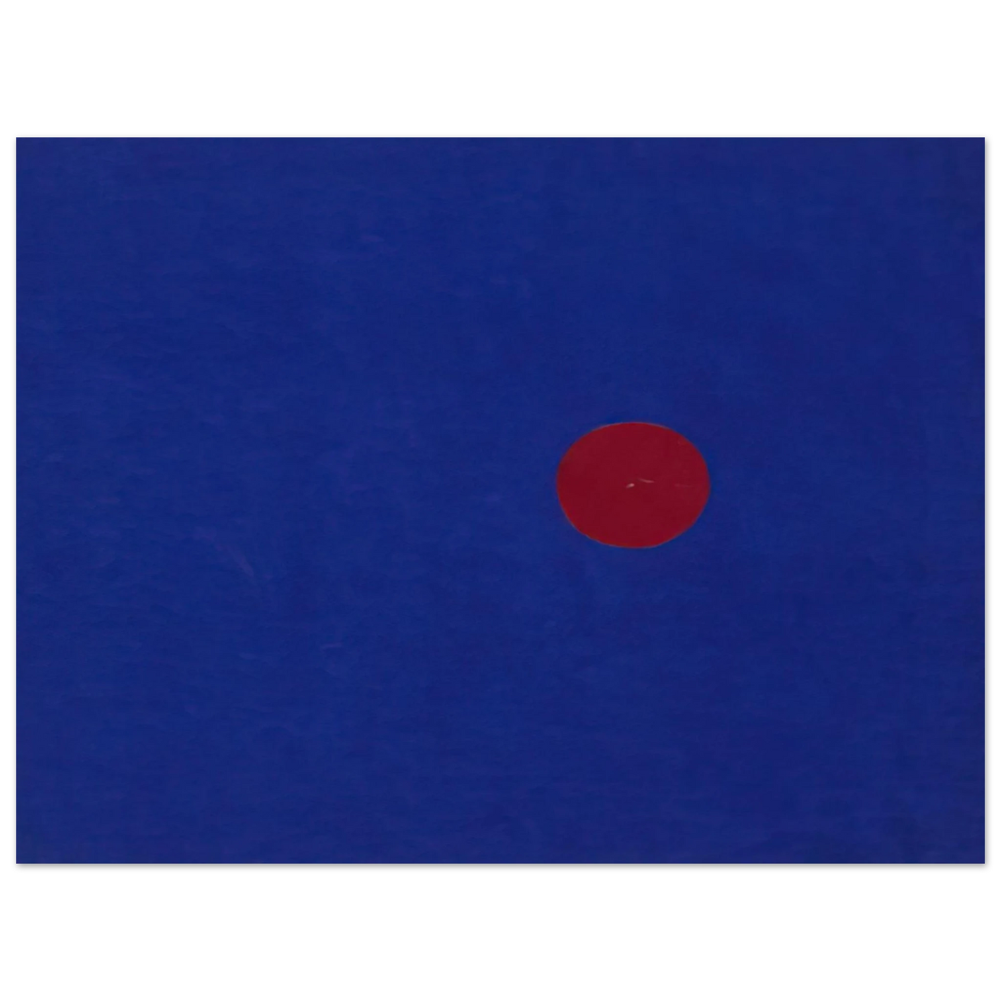 Ellsworth Kelly - Red and Blue from the series Line Form Color 75x100 cm / 30x40inches Fine Art Poster