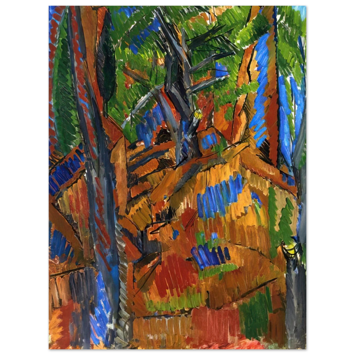 Raoul Dufy - TREES 1913 75x100 cm / 30x40inches Fine Art Poster
