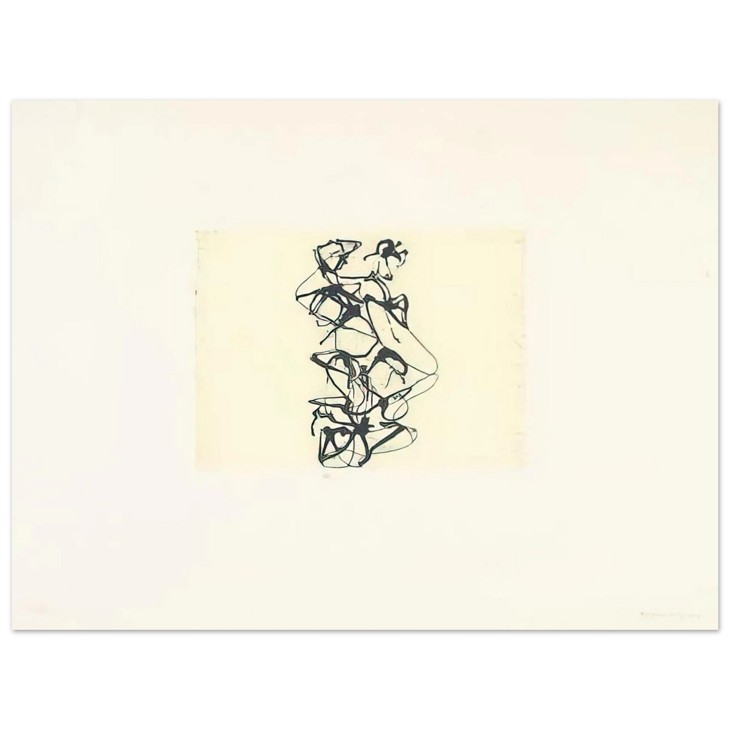 Brice Marden - Cyprian Evocation - 1992 75x100 cm / 30x40inches Fine Art Poster