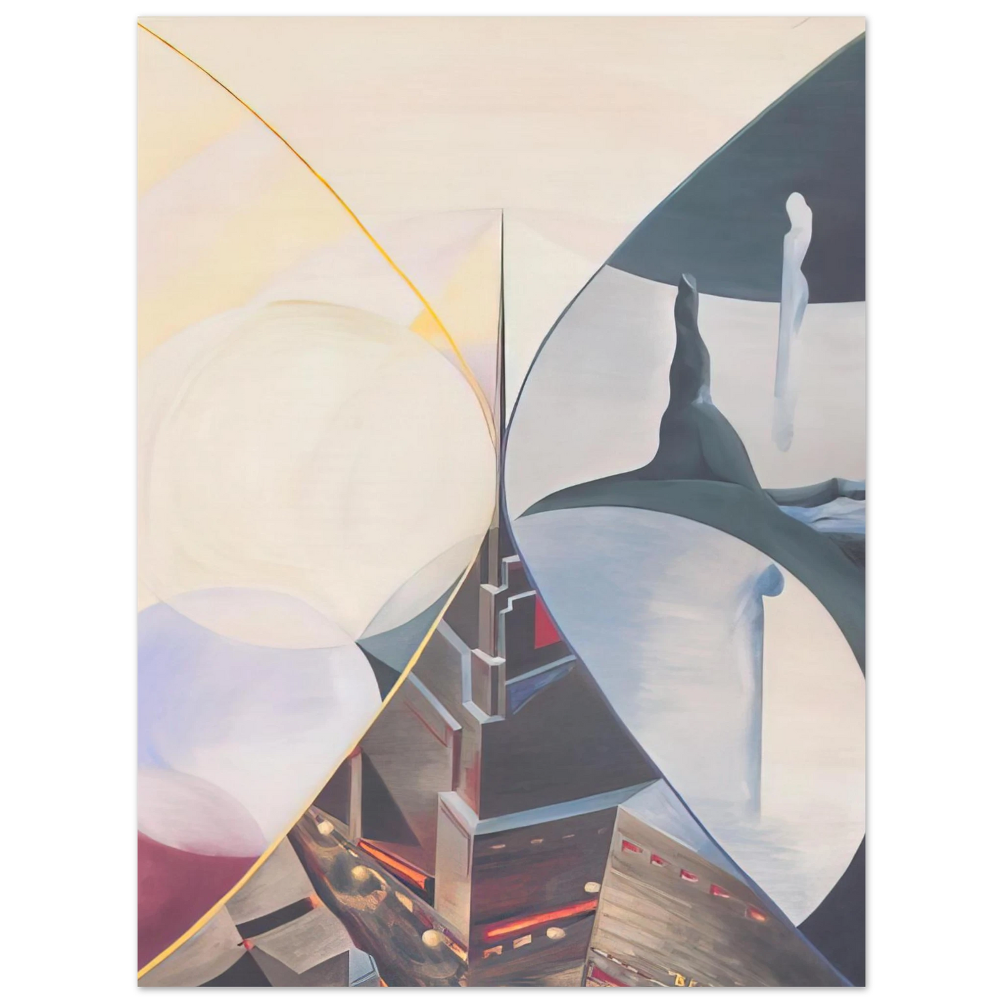 Benedetta Cappa - Il Grande X - 1931 Italy 75x100 cm / 30x40inches Fine Art Poster