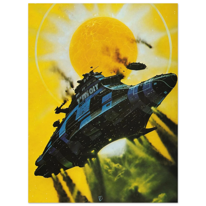 Chris Foss - Chris Foss 75x100 cm / 30x40inches Fine Art Poster