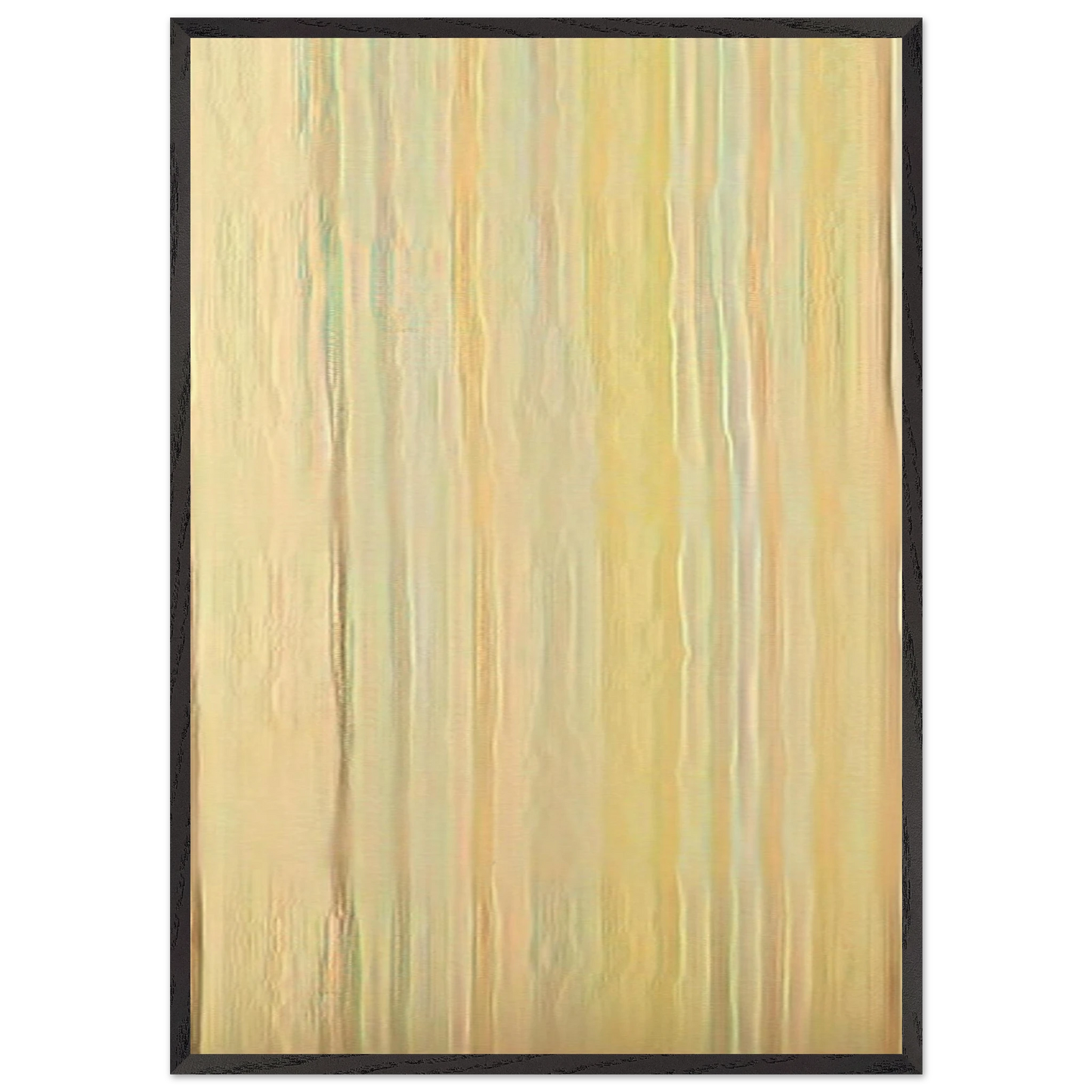 Untitled 150 - 1971 - Gene Davis 70x100 cm / 28x40 inches Framed Art Print – Black Wooden Frame