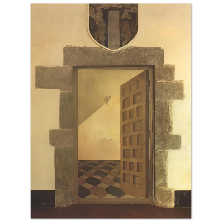 Salvador Dali - OVERTURE IN TROMPE L OEIL 75x100 cm / 30x40inches Fine Art Poster