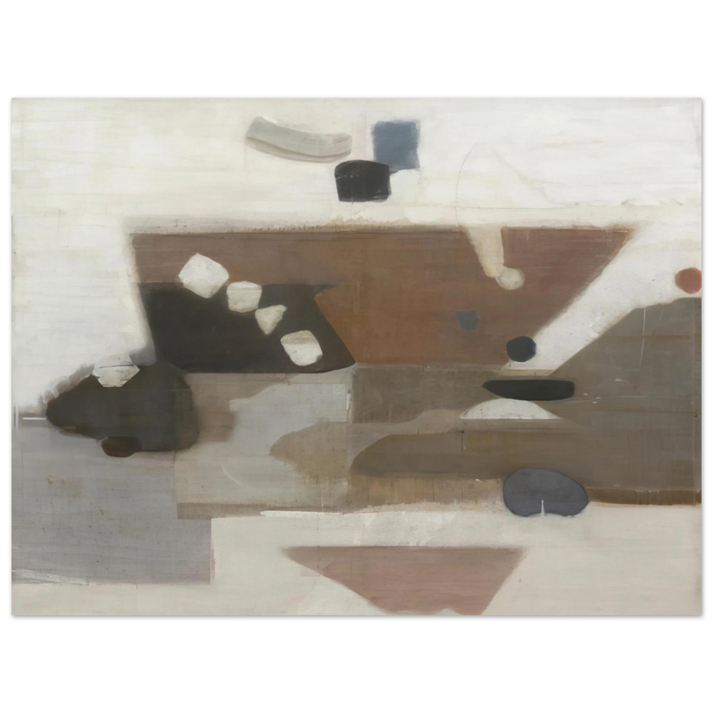Kenzo Okada - Decision - 1956 75x100 cm / 30x40inches Fine Art Poster