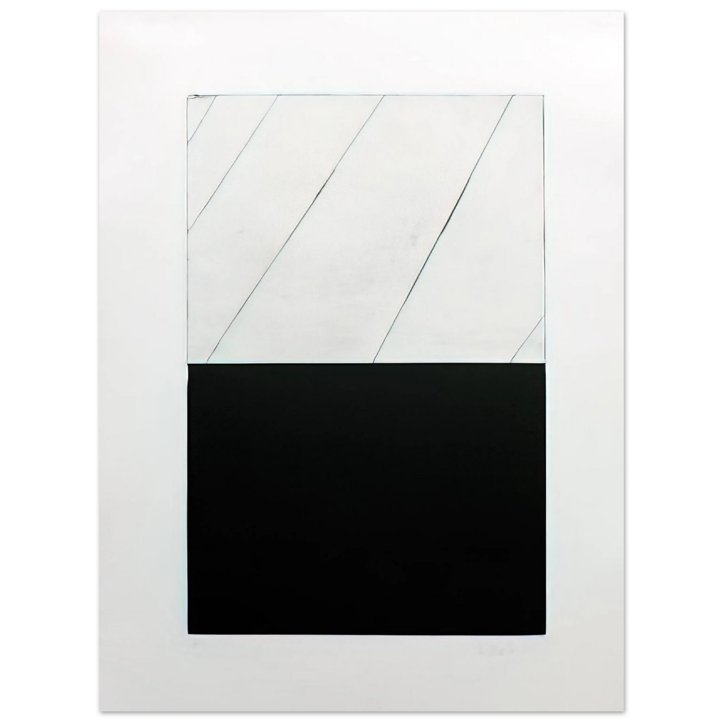 Brice Marden - Adriatics A - 1973 75x100 cm / 30x40inches Fine Art Poster