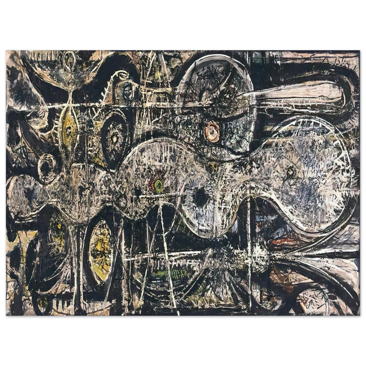 Richard Pousette-Dart - Undulation 75x100 cm / 30x40inches Fine Art Poster