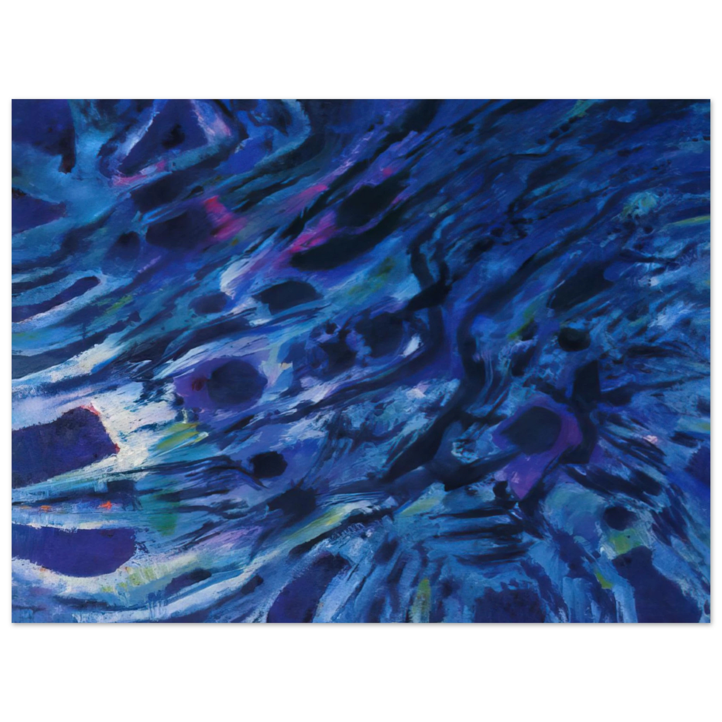 Alfred Manessier - Eaux vives - 1979 75x100 cm / 30x40inches Fine Art Poster