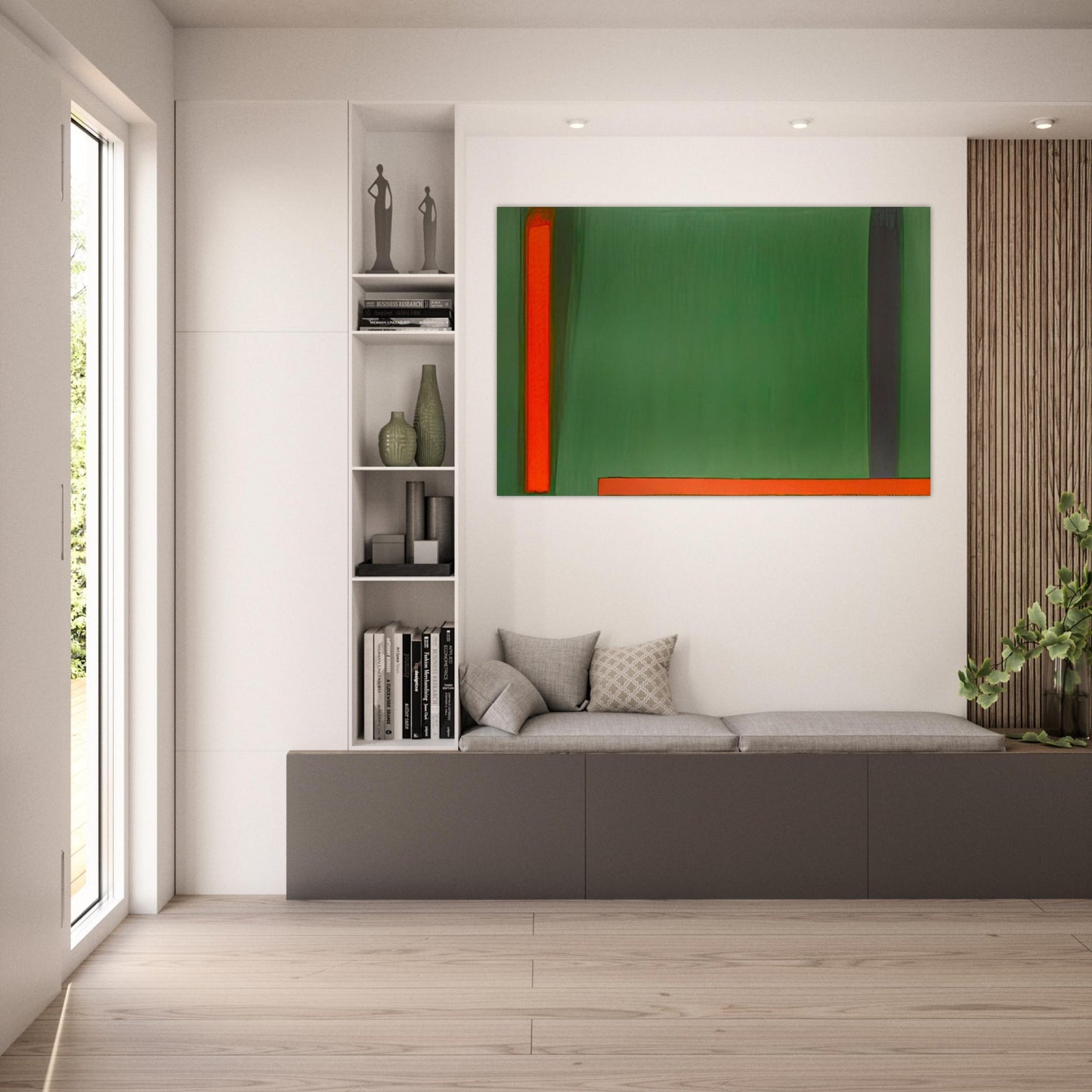 19.12.66 - 1966 - John Hoyland Art Prints - 100x150 cm / 40x60″ inches | John Hoyland Poster | John Hoyland Prints