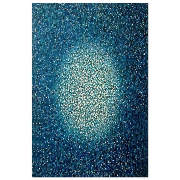 Blue Prescence - 1970 - Richard Pousette-Dart Art Prints - 100x150 cm / 40x60″ inches | Richard Pousette-Dart Poster | Richard Pousette-Dart Prints