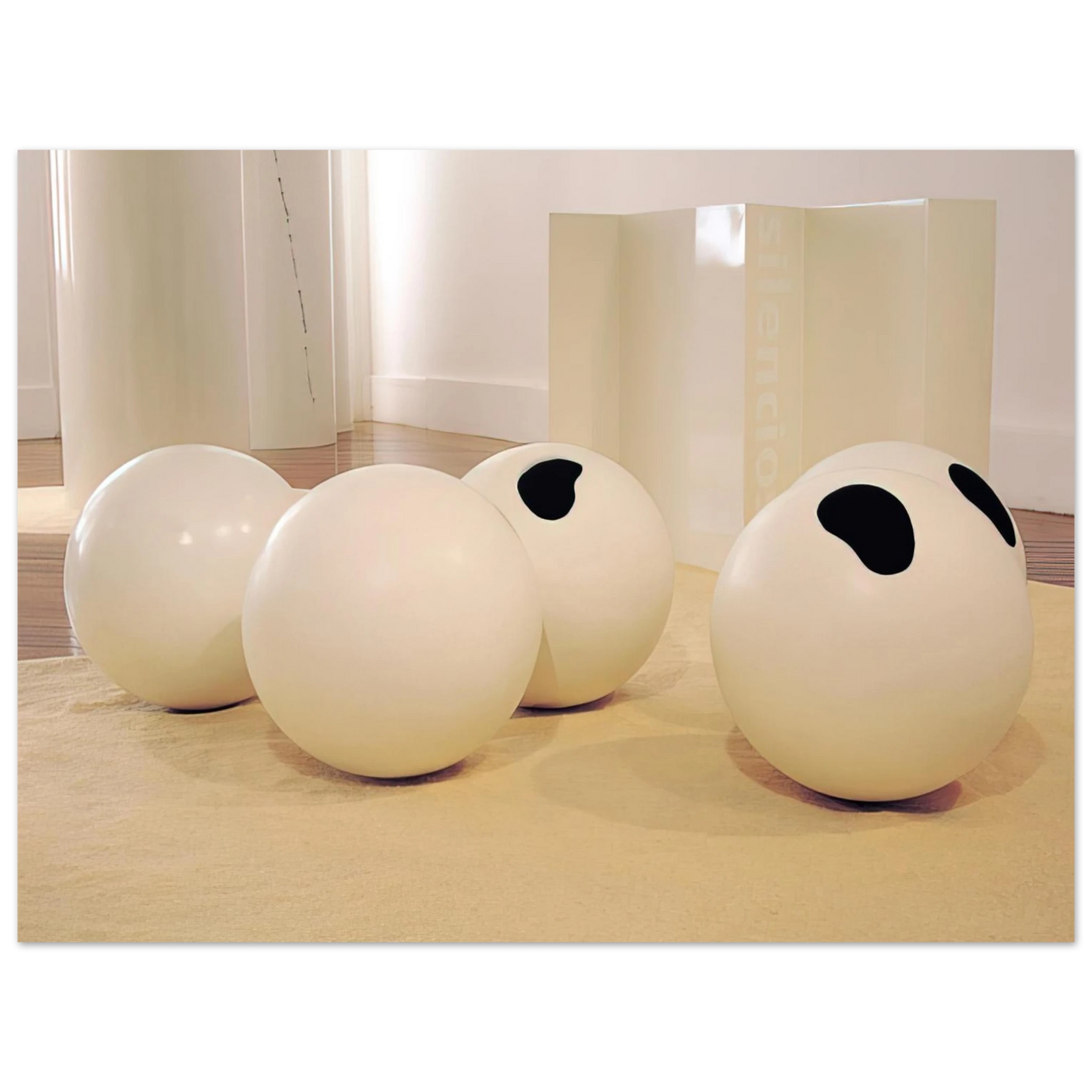 Lygia Pape - Balls - 2001 75x100 cm / 30x40inches Fine Art Poster