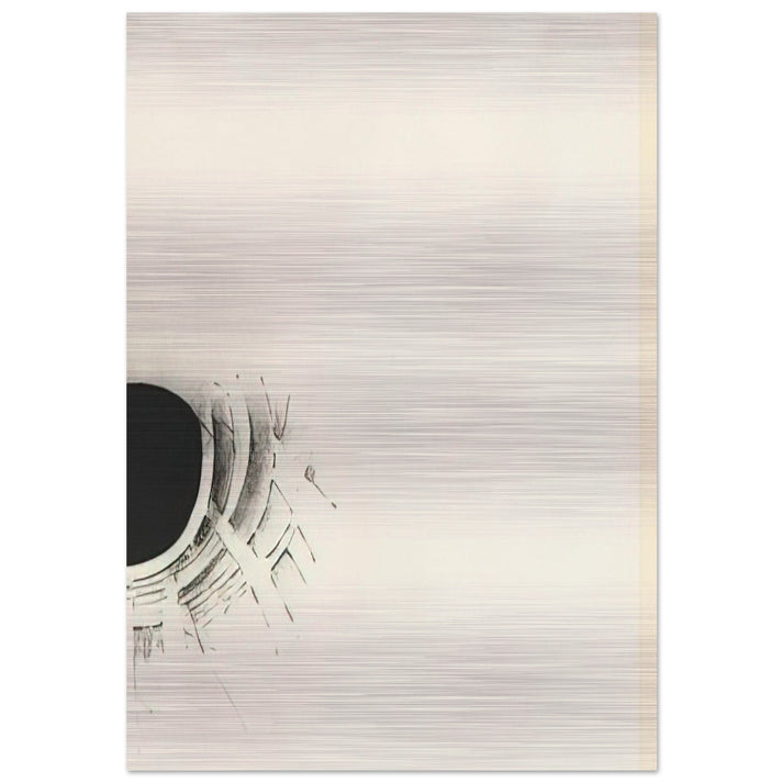 UNTITLED 1960 1 - Lee Bontecou Brushed Aluminum Print - 70x100 cm / 28x40 inches | Lee Bontecou Aluminum Print | Lee Bontecou Prints