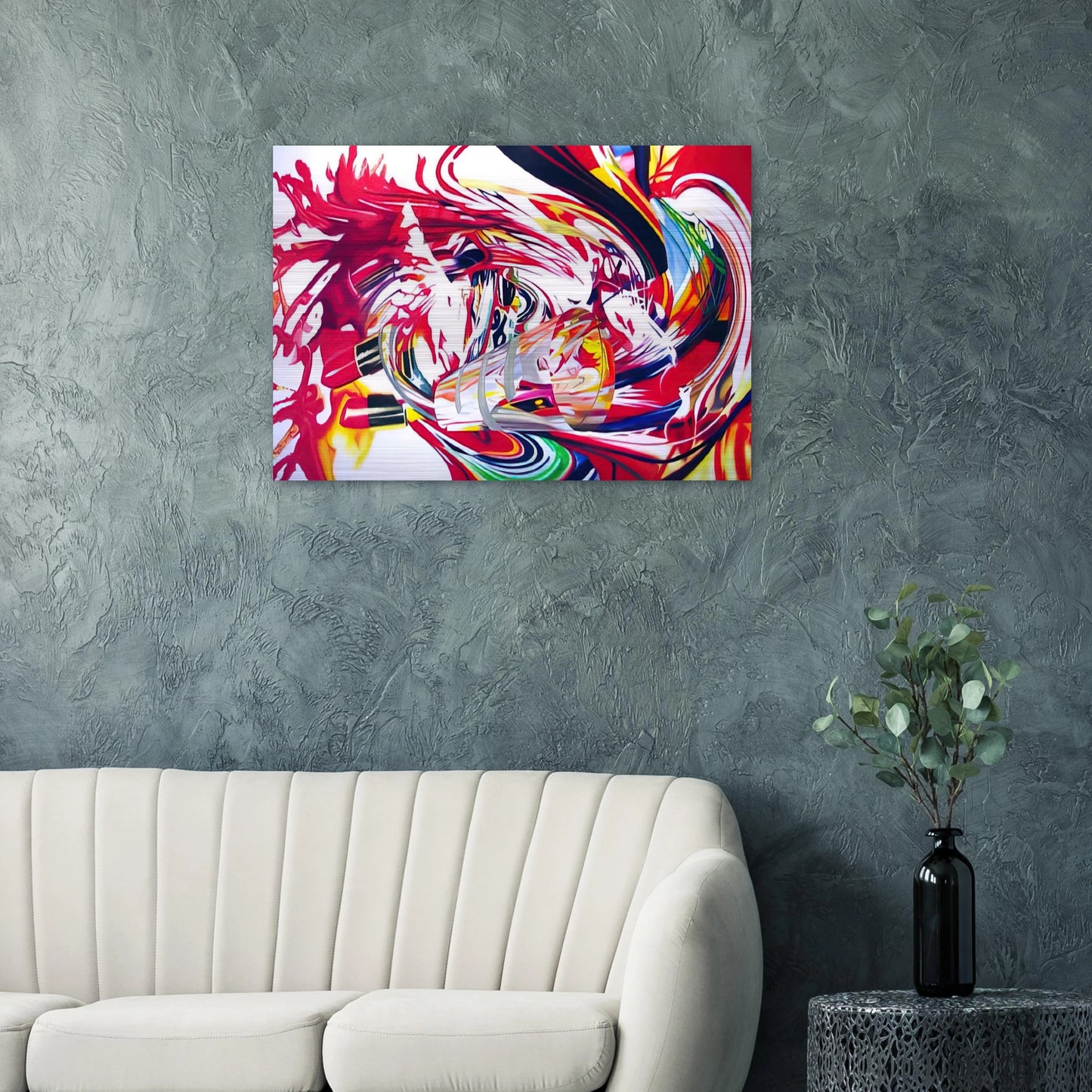 Women's Intuition, after Aspen - James Rosenquist Brushed Aluminum Print - 70x100 cm / 28x40 inches | James Rosenquist Aluminum Print | James Rosenquist Prints