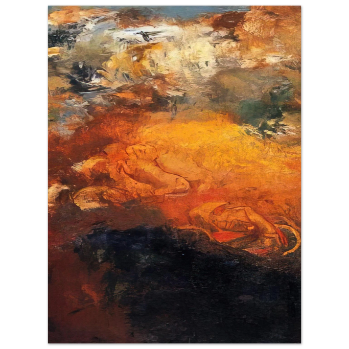 Odilon Redon - APOLLO S CHARIOT 75x100 cm / 30x40inches Fine Art Poster