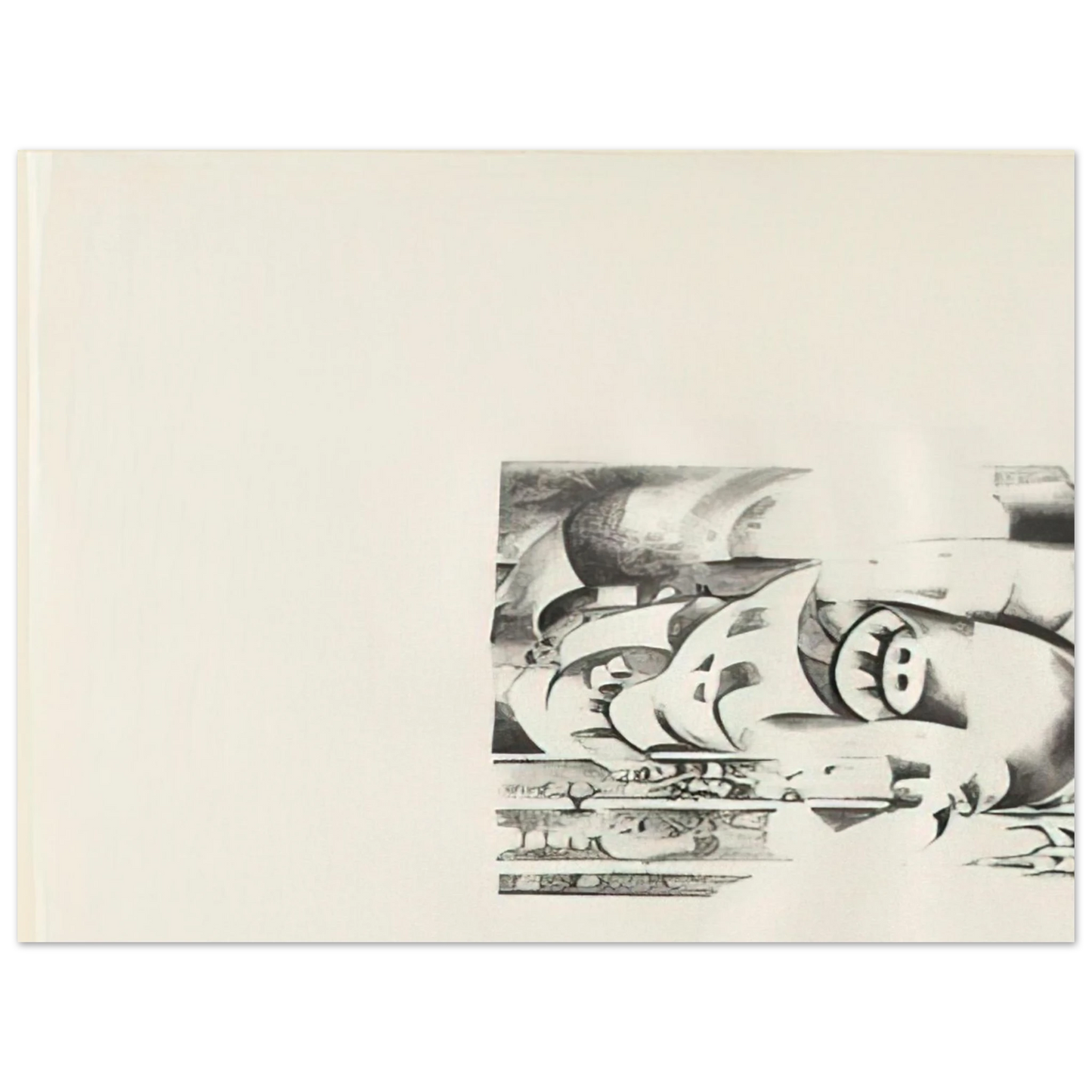 Lee Bontecou - ELEVENTH STONE 1970 75x100 cm / 30x40inches Fine Art Poster
