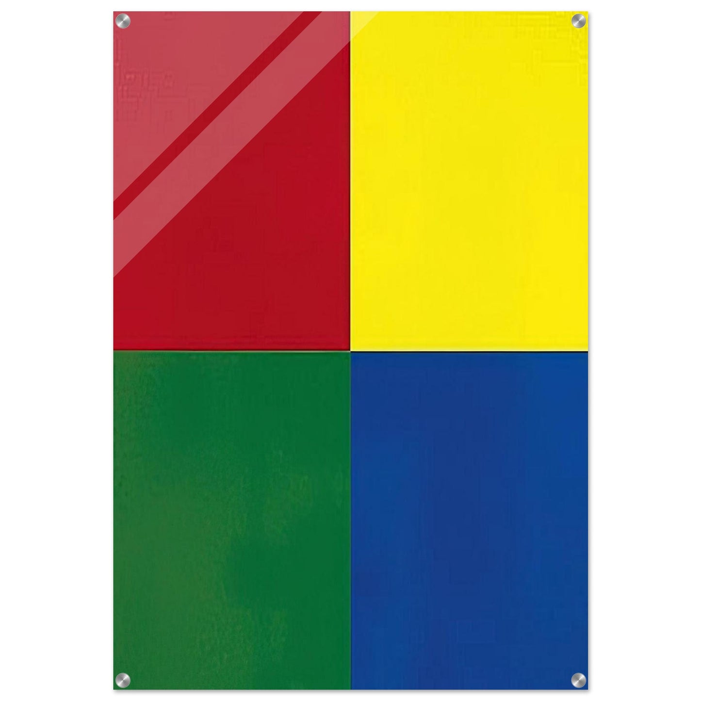 QUATTRO COLORI 2007 - Gerhard Richter Acrylic Print - 70x100 cm / 28x40″ inches