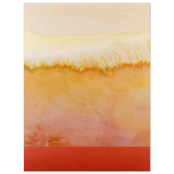 Ronnie Landfield - Carmen's Opal - 1979 75x100 cm / 30x40inches Fine Art Poster