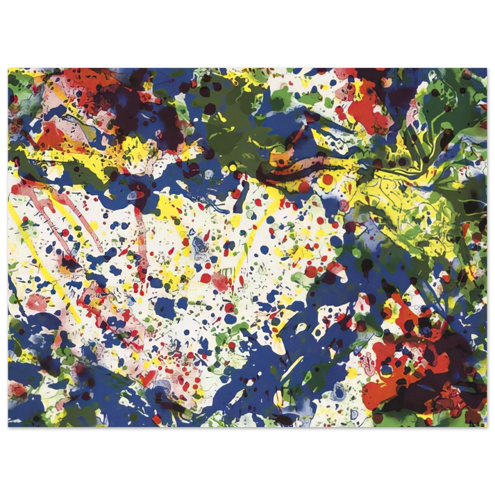 Sam Francis - Untitled from Papierski Portfolio SF 355 75x100 cm / 30x40inches Fine Art Poster