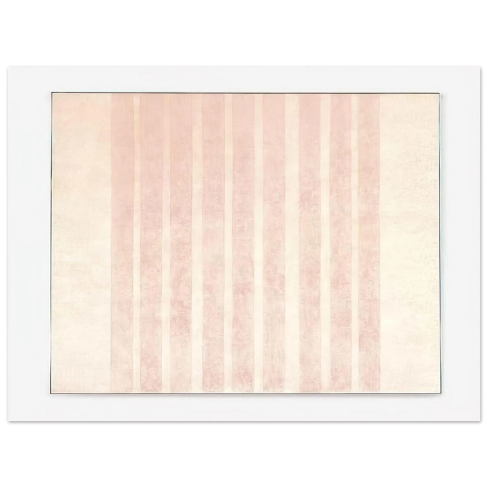Agnes Martin - Untitled #13 75x100 cm / 30x40inches Fine Art Poster
