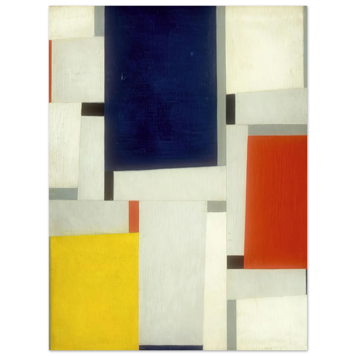 Fritz Glarner - Relational Painting #64 - 1953 75x100 cm / 30x40inches Fine Art Poster