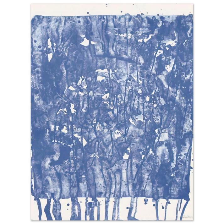Sam Francis - Untitled from Papierski Portfolio SF 351 75x100 cm / 30x40inches Fine Art Poster