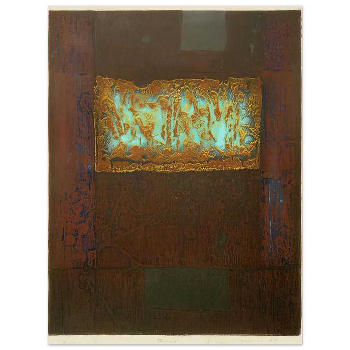 Hiroyuki Tajima - Square - 1969 75x100 cm / 30x40inches Fine Art Poster