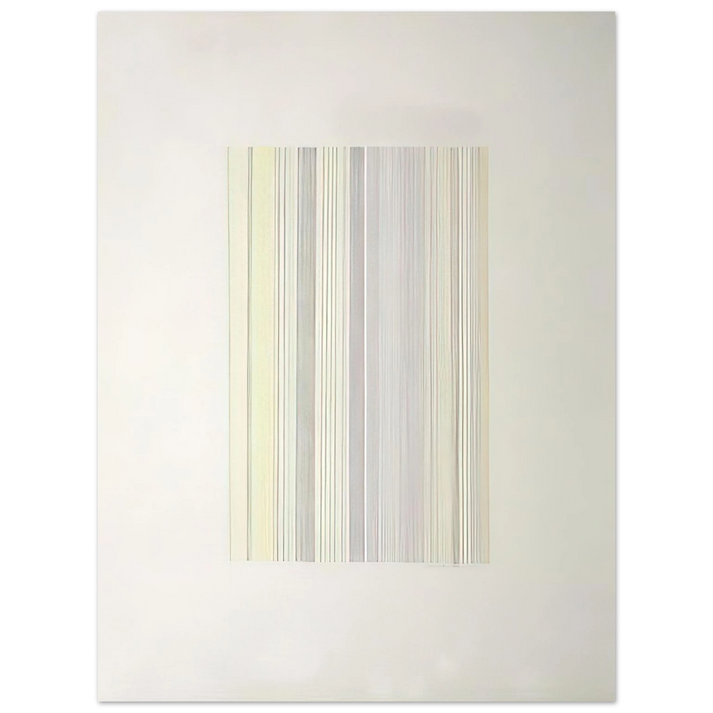 Gene Davis - Checkmate - 1973 75x100 cm / 30x40inches Fine Art Poster