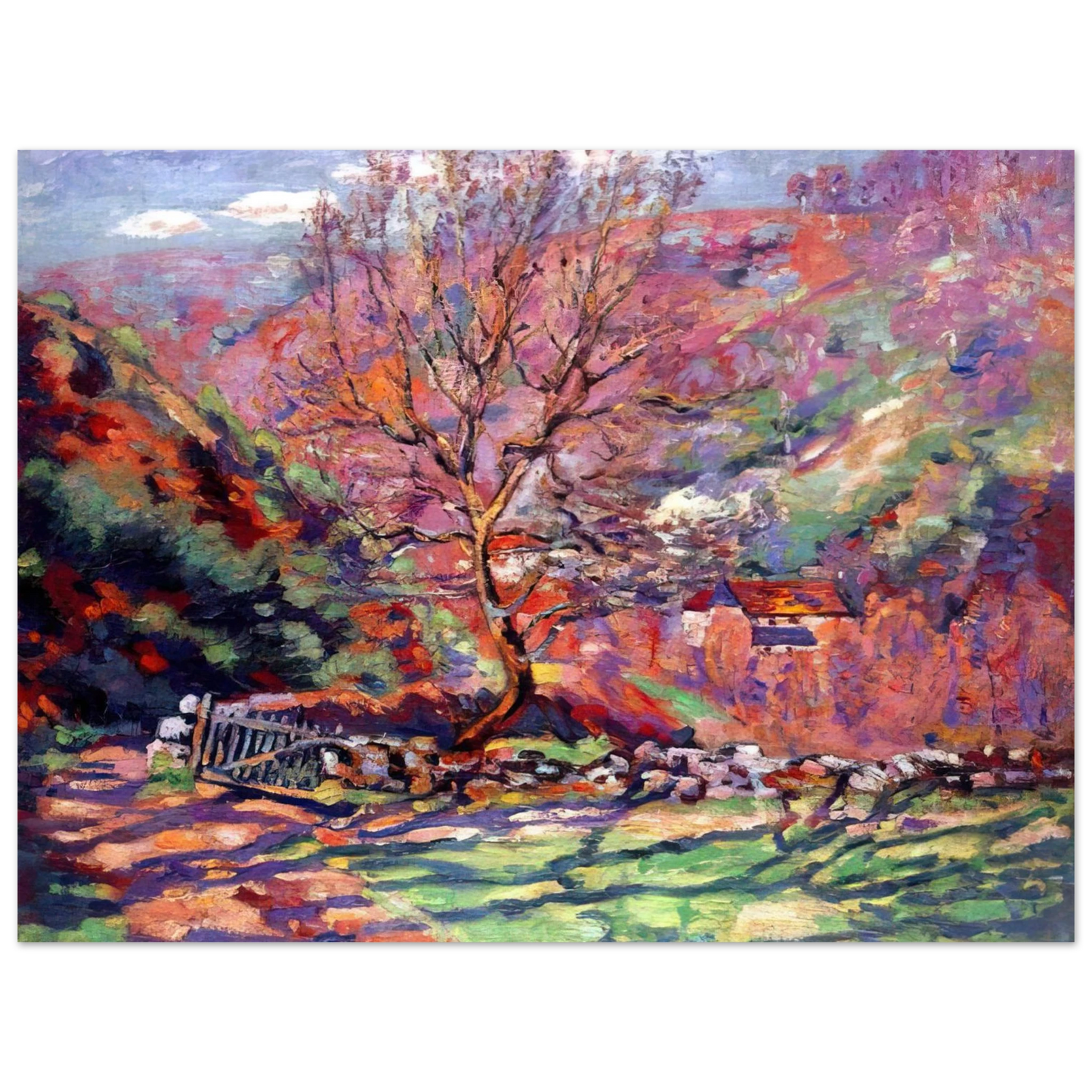 Armand Guillaumin - Crozant, solitude - 1915 75x100 cm / 30x40inches Fine Art Poster
