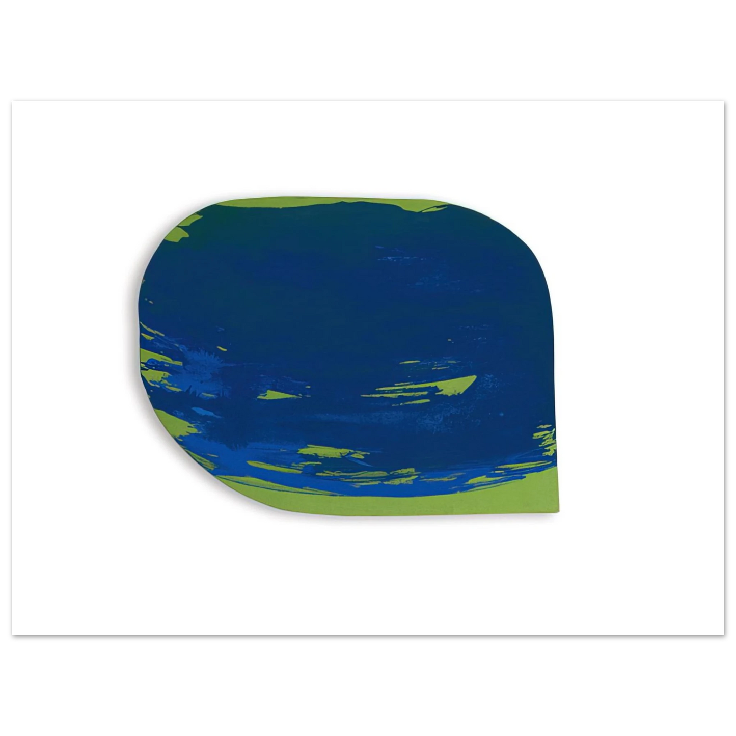 Blinky Palermo - BLAU AUF GR N 1965 75x100 cm / 30x40inches Fine Art Poster