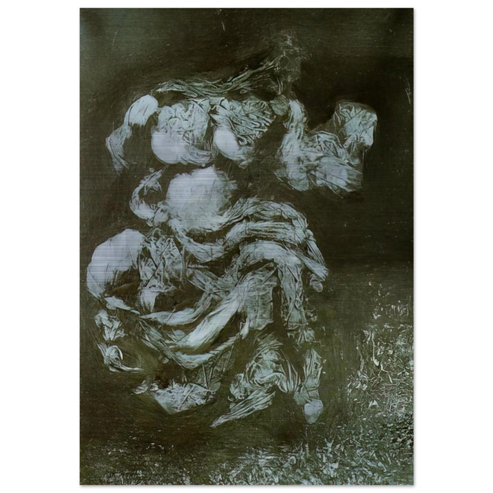 A FATE OF THE PARTHENON - Salvador Dali Brushed Aluminum Print - 70x100 cm / 28x40 inches | Salvador Dali Aluminum Print | Salvador Dali Prints