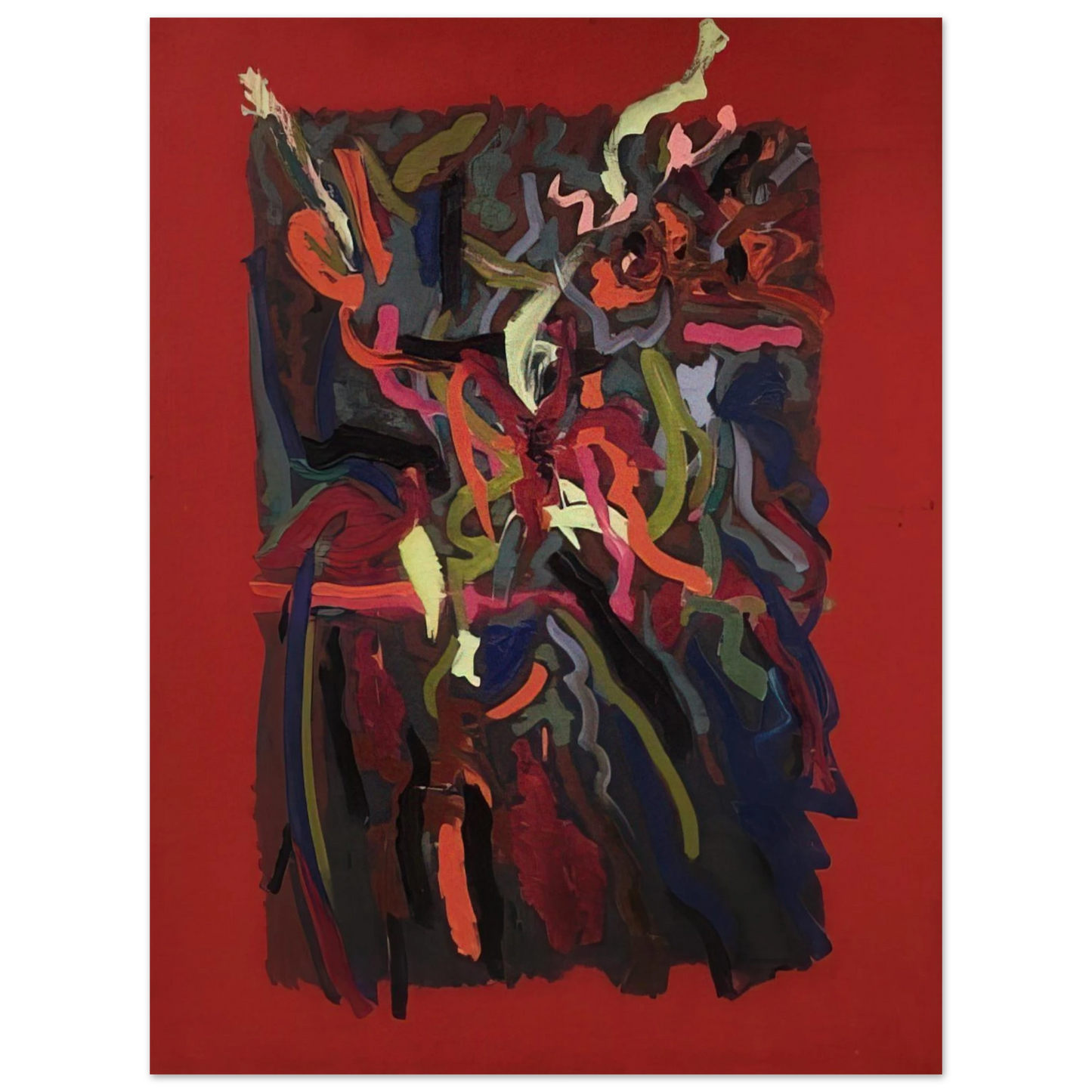 John Ferren - Untitled - 1963 75x100 cm / 30x40inches Fine Art Poster
