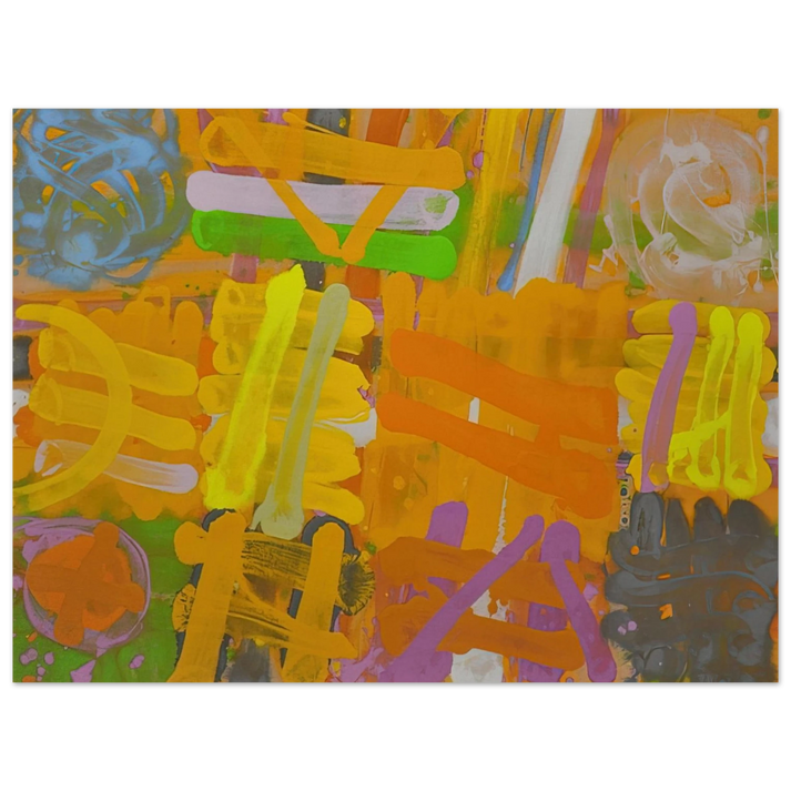 Albert Irvin - Pomona - 1991 75x100 cm / 30x40inches Fine Art Poster