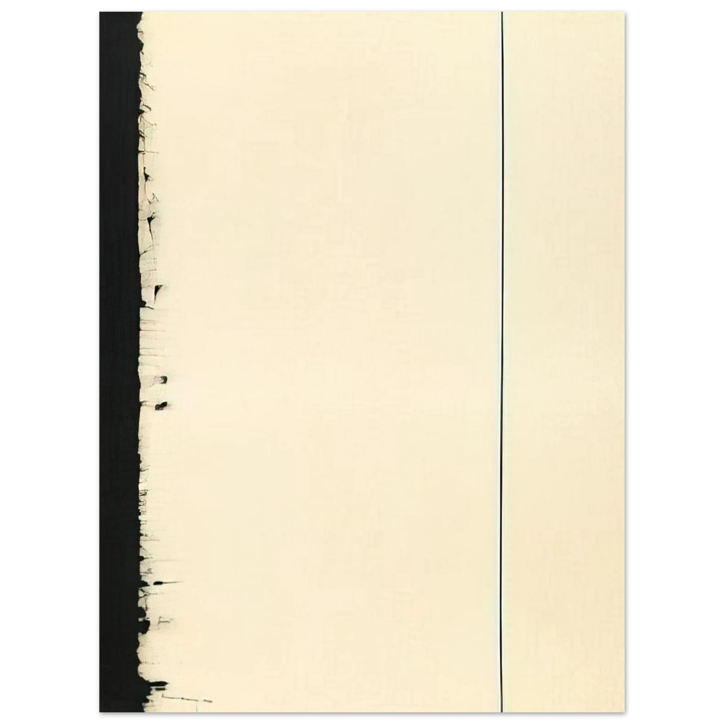 Barnett Newman - The Station of the Cross - Fifth Station 75x100 cm / 30x40inches Fine Art Poster