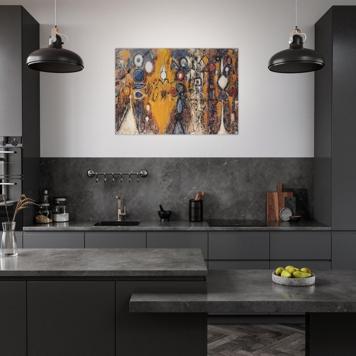 Number 1 - Richard Pousette-Dart Acrylic Print - 70x100 cm / 28x40″ inches