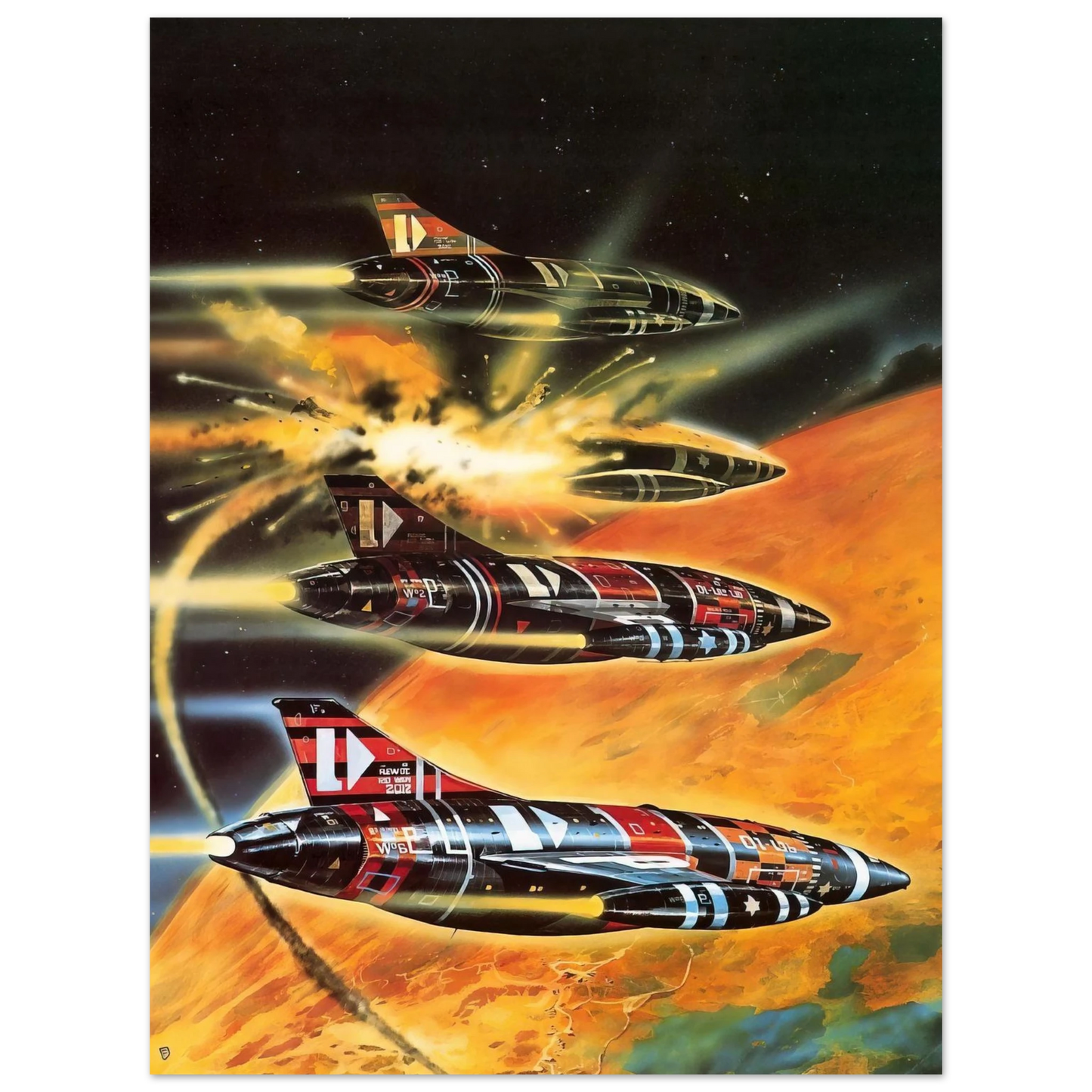 Chris Foss - Chris Foss 75x100 cm / 30x40inches Fine Art Poster