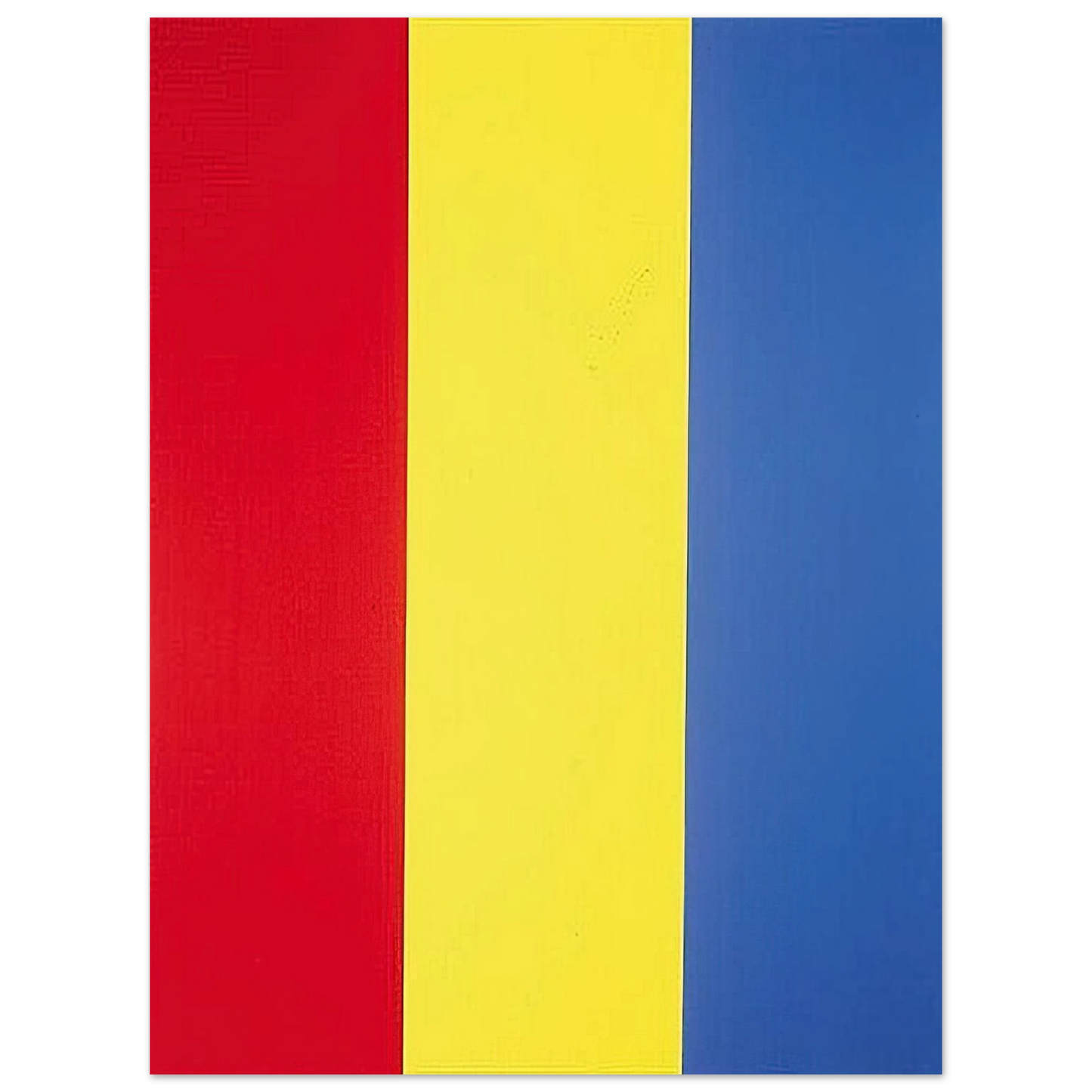 Brice Marden - Red Yellow Blue Painting No. 1 - 1974 75x100 cm / 30x40inches Fine Art Poster