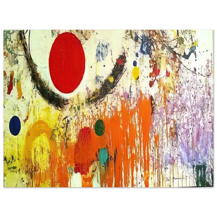 Taro Yamamoto - UNTITLED 1972 75x100 cm / 30x40inches Fine Art Poster