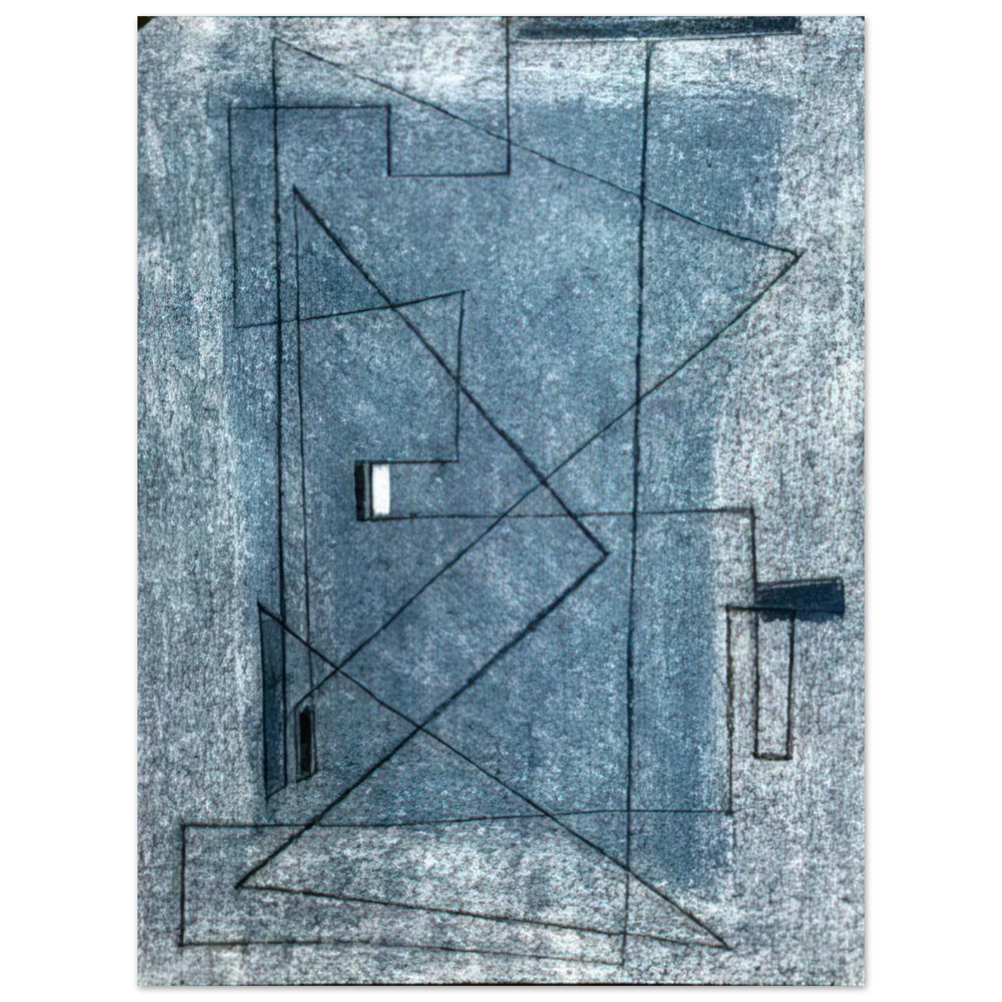 Bice Lazzari - Diario - Art Informel 75x100 cm / 30x40inches Fine Art Poster