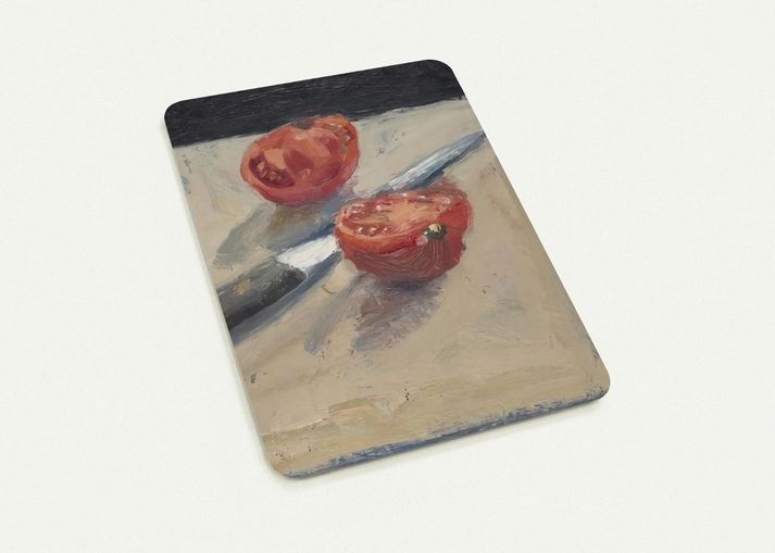 Knife Tomato I By Richard Diebenkorn Pack of 10 Post Cards | Richard Diebenkorn Post Cards | A6 (10.5 x 14.8 cm) - 4.1 x 5.8 inches
