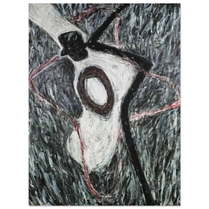 Susan Rothenberg - FEBRUARY 1981 75x100 cm / 30x40inches Fine Art Poster