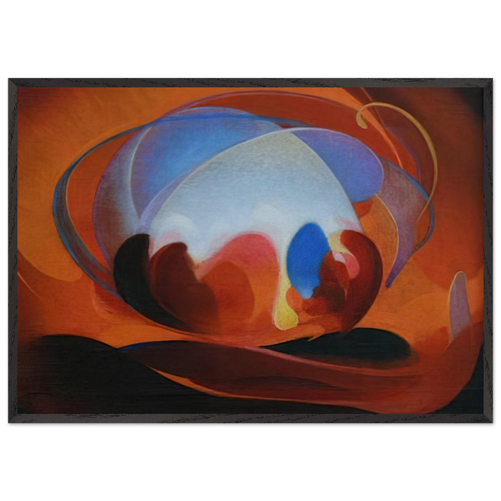 Radiance - 1929 - Agnes Lawrence Pelton 70x100 cm / 28x40 inches Framed Art Print – Black Wooden Frame