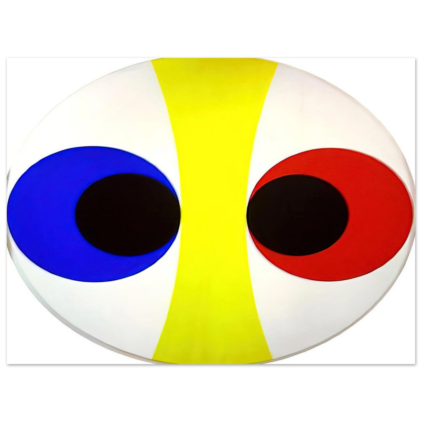 Alexander Liberman - Omicron VII - 1961 75x100 cm / 30x40inches Fine Art Poster