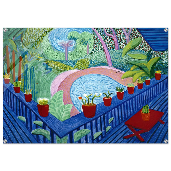 David Hockney - David Hockney Acrylic Print - 70x100 cm / 28x40″ inches | David Hockney Art | Artwork by David Hockney