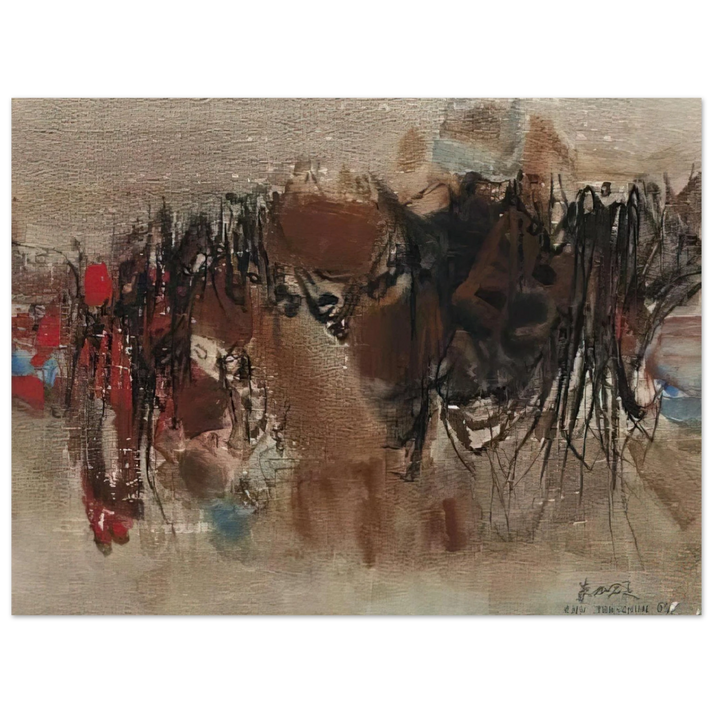 Chu teh Chun - UNTITLED 1964 1 75x100 cm / 30x40inches Fine Art Poster