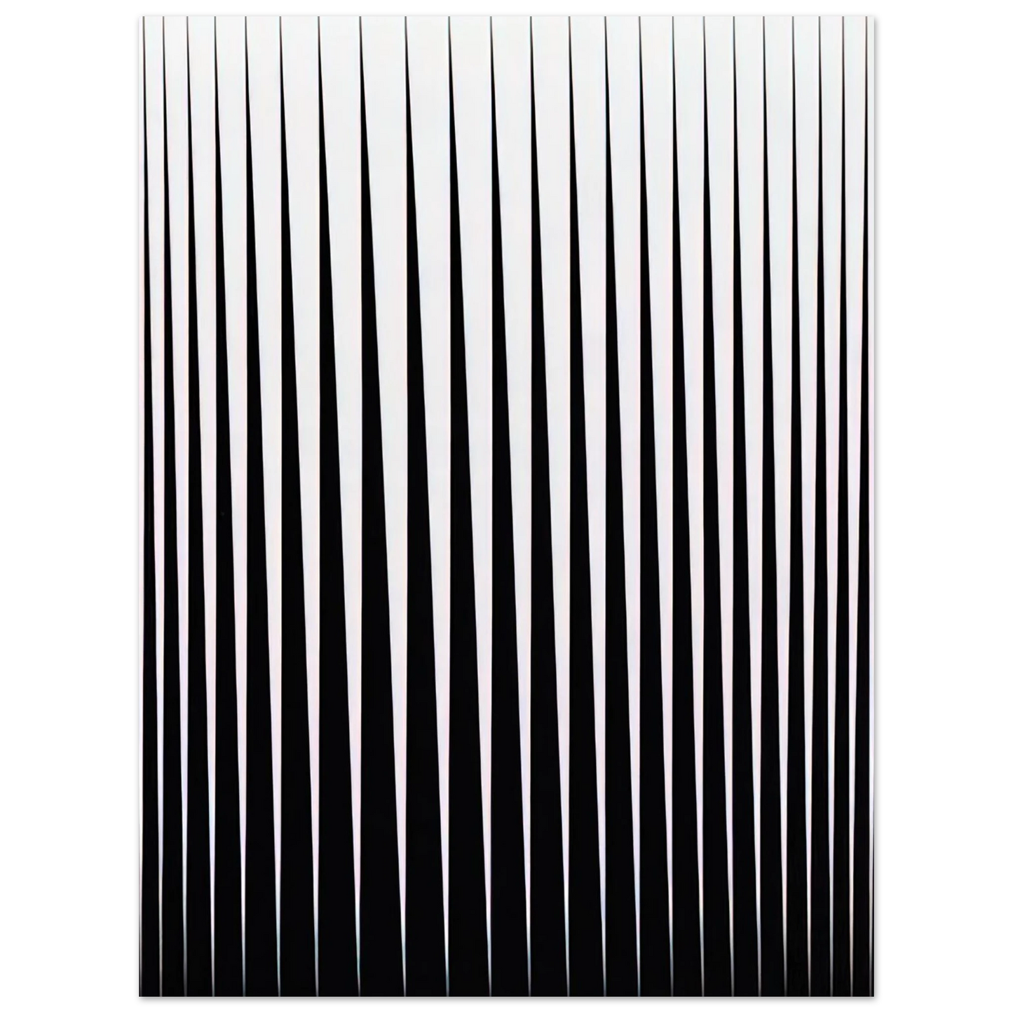 Bridget Riley - BREATHE 1966 75x100 cm / 30x40inches Fine Art Poster