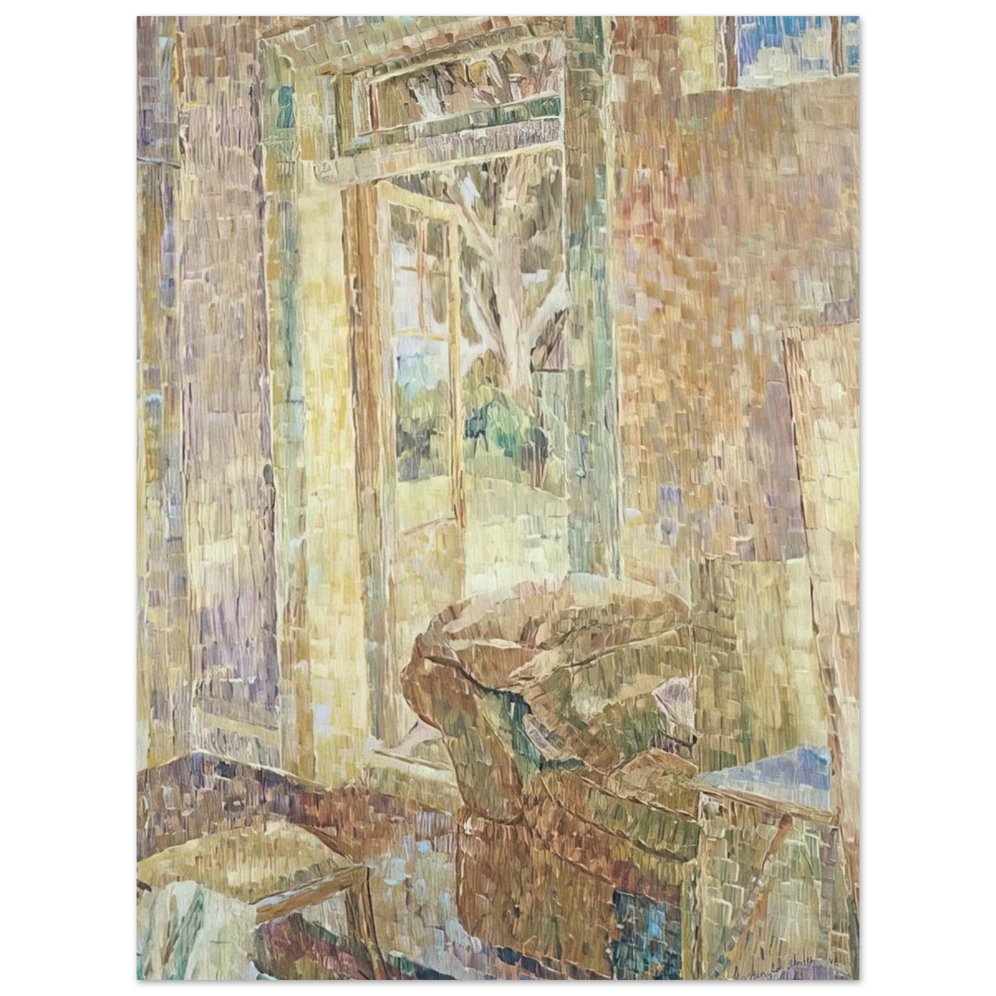 Grace Cossington Smith - Door into the garden - 1947 75x100 cm / 30x40inches Fine Art Poster