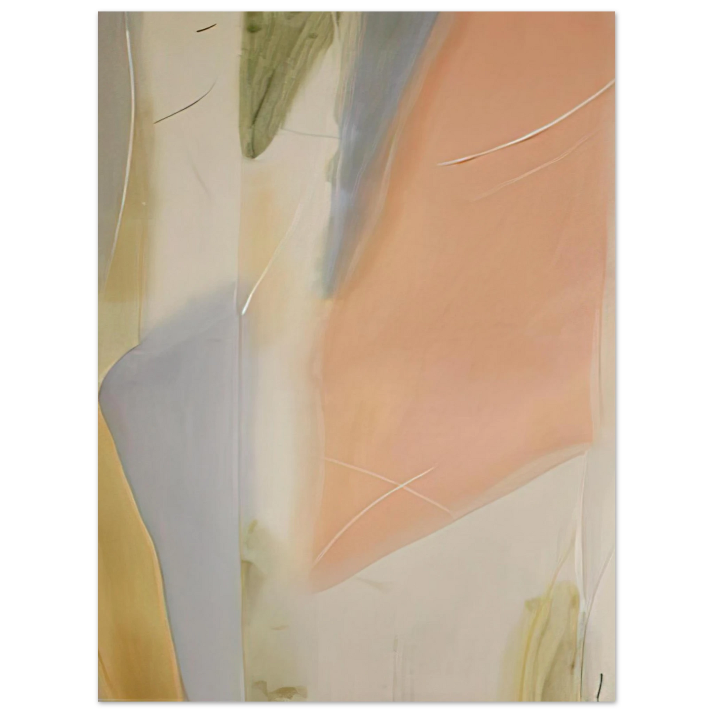 Larry Zox - Untitled - 1987 75x100 cm / 30x40inches Fine Art Poster