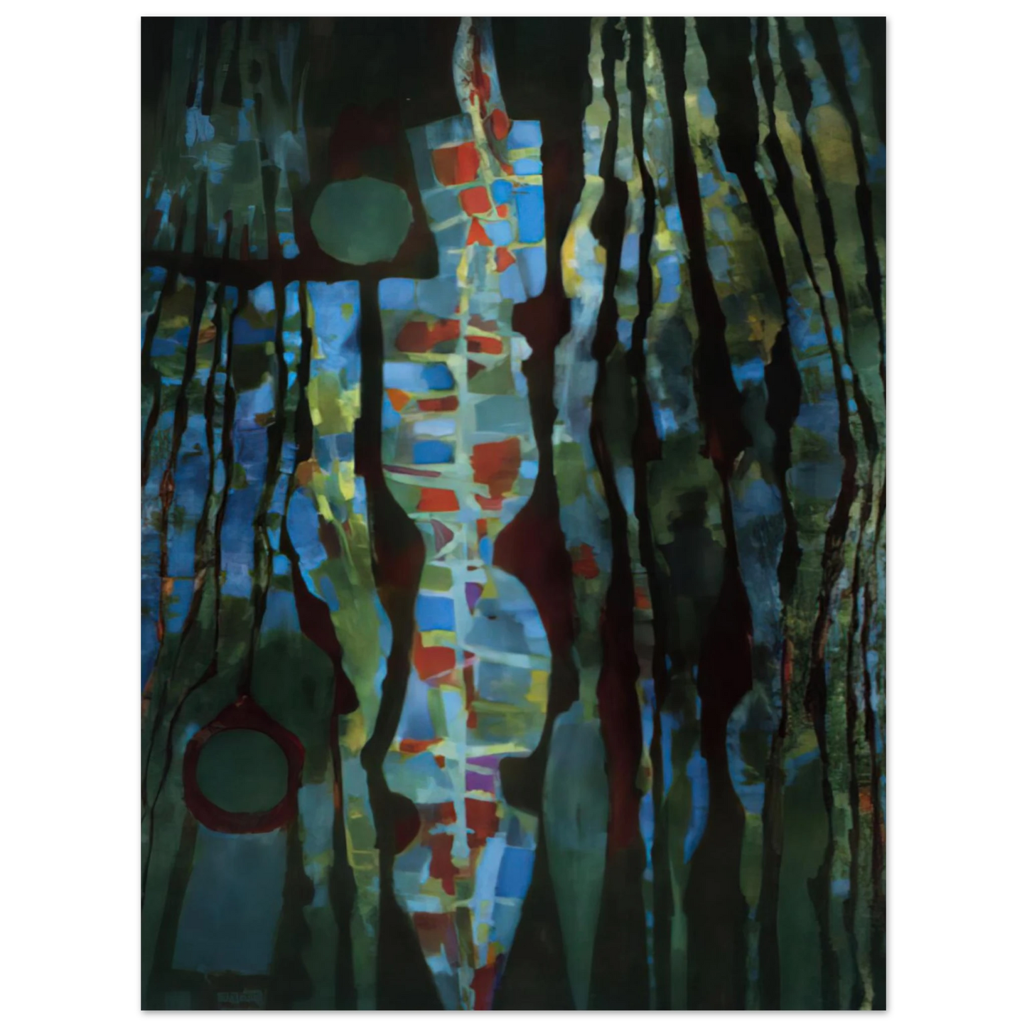 Alfred Manessier - Offrande de la terre I - 1961 75x100 cm / 30x40inches Fine Art Poster