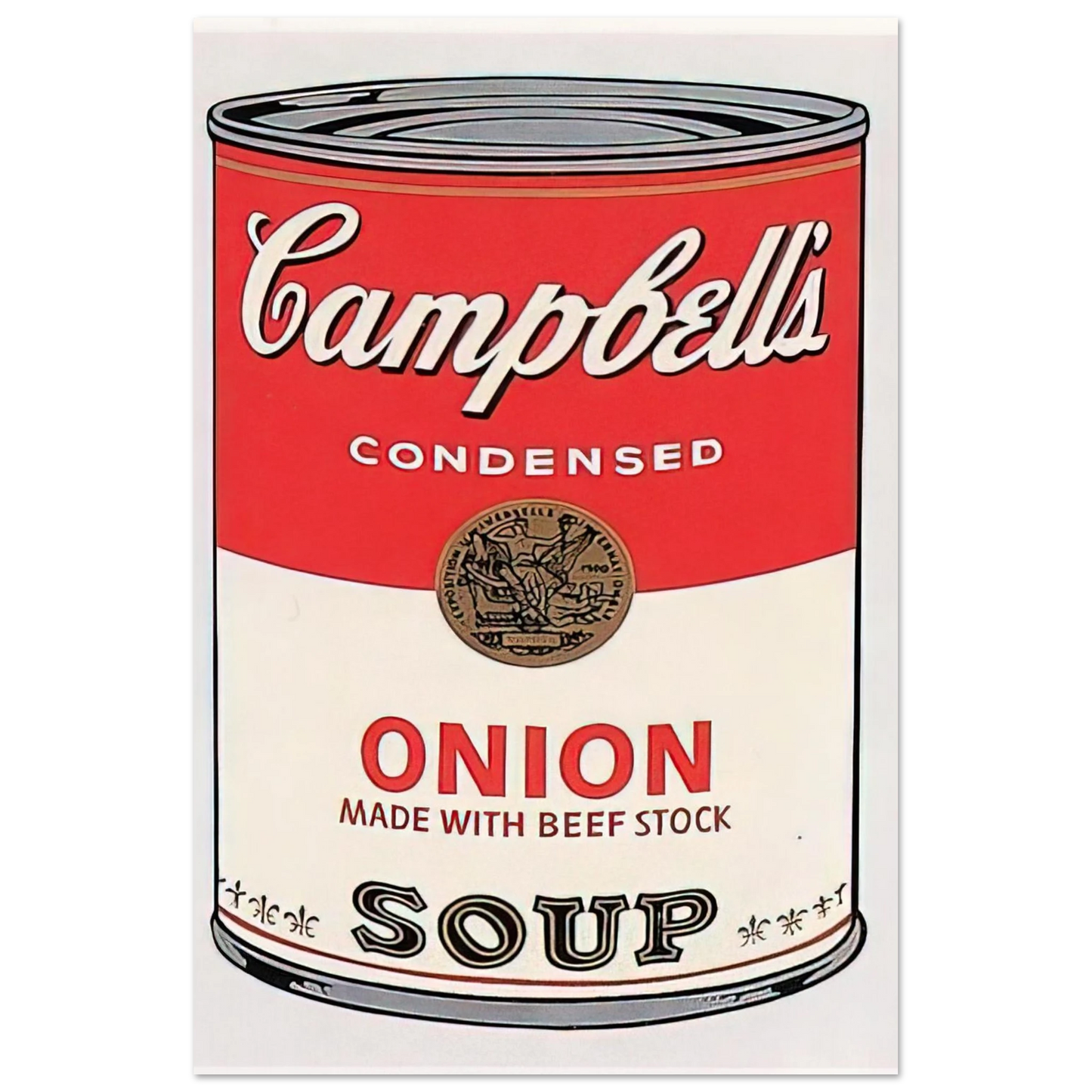Andy Warhol - Campbell's Soup Can onion Fine Art Poster