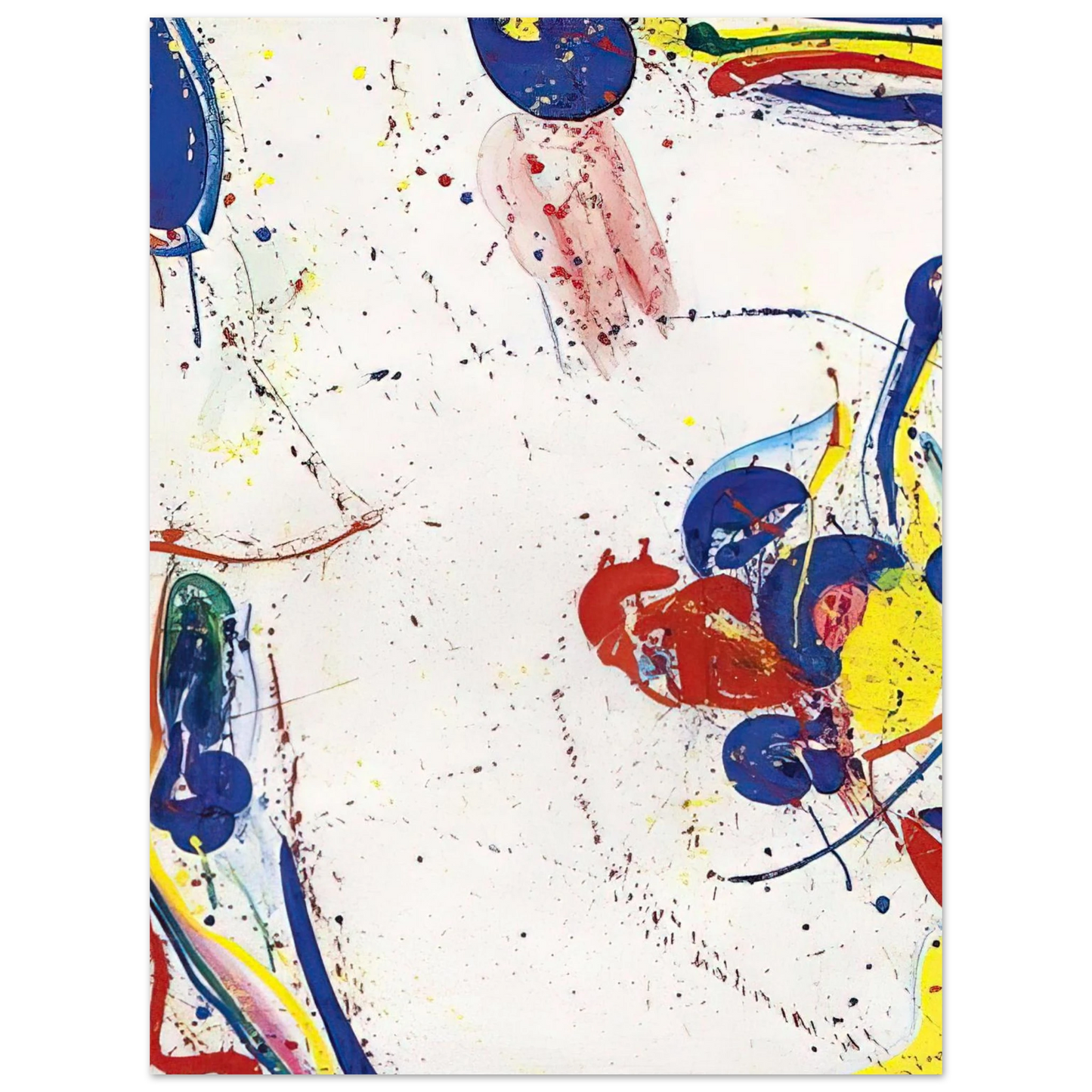 Sam Francis - On Return 75x100 cm / 30x40inches Fine Art Poster